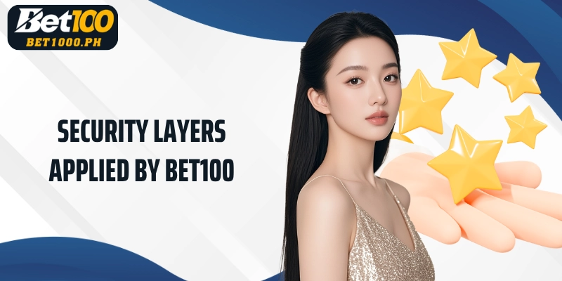 Security layers applied by Bet100