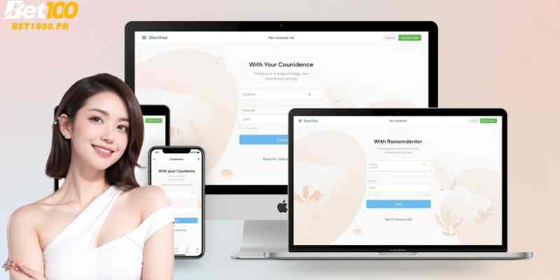 Mobile-optimized login experience across devices.