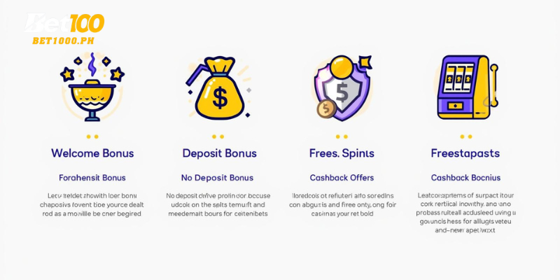 Types of Bonuses Available
