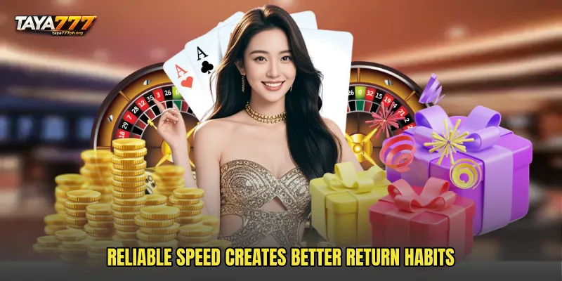 Reliable speed creates better return habits