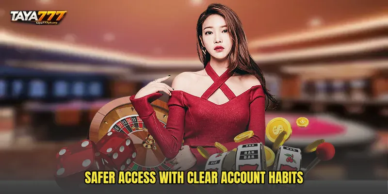 Safer access with clear account habits